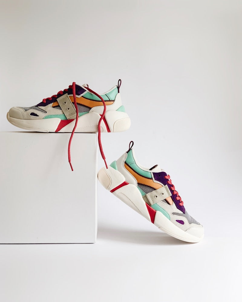 Beyaz Platform Sneaker